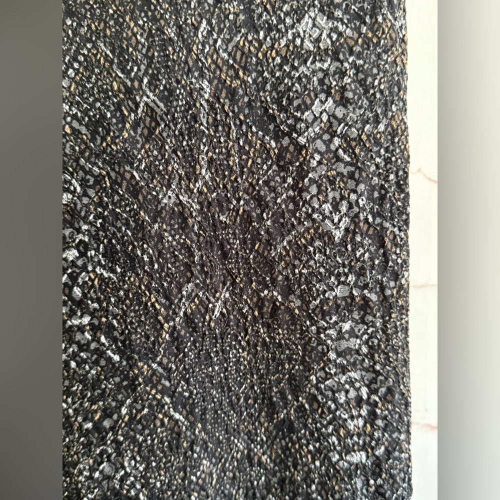 ELLIOTT LAUREN Snakeskin Print Pull On Skinny Legging Size 4 Pant 29 inch waist - Picture 5 of 13